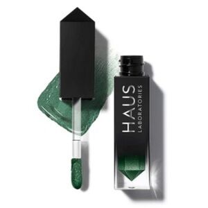 Haus Labs Glam Attack Liquid Shimmer Powder Green New in Box Intense Pigment